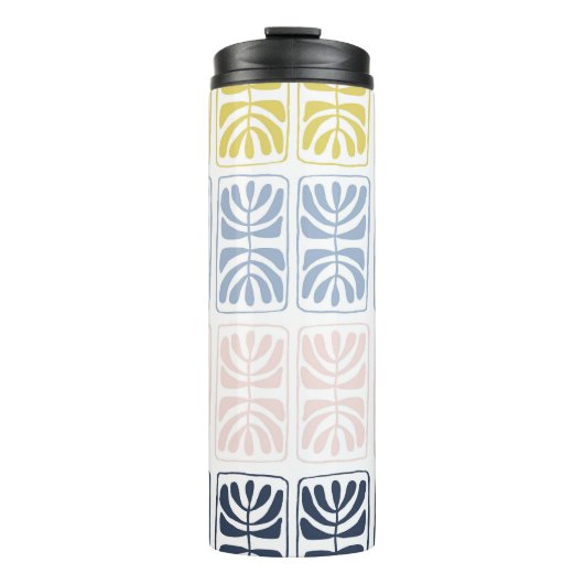  etnisch: naadloos artistiek ontwerp thermosbeker (Voorkant)