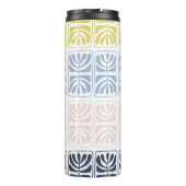  etnisch: naadloos artistiek ontwerp thermosbeker (Achterkant)