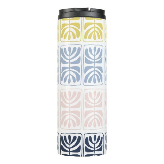  etnisch: naadloos artistiek ontwerp thermosbeker (Achterkant)