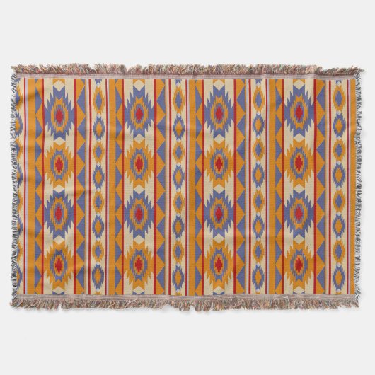 etnisch naadloos patroon deken (Voorkant)