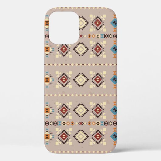 Etnisch: naadloos tribaal patroon Case-Mate iPhone case (Achterkant)