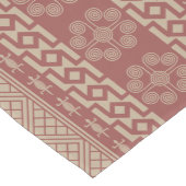 Etnisch ontwerp in monochrome chili olie medium tafelloper (Hoek)