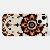 Etnisch ontwerp iphone hoesje Perzisch/Aziatisch (Achterkant (horizontaal))