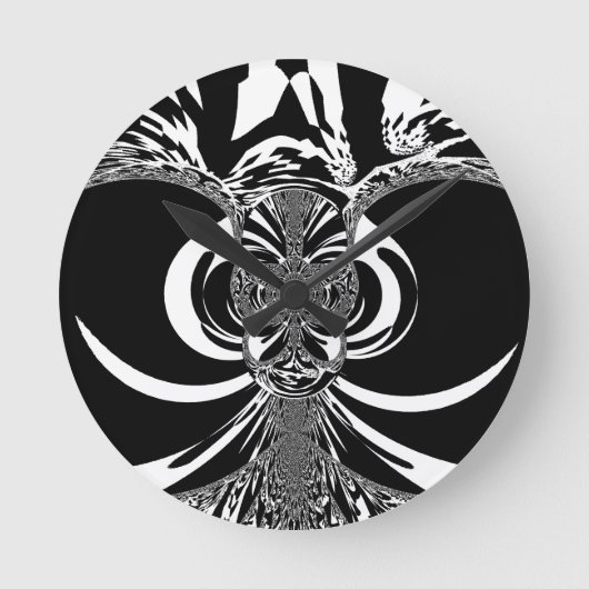 Etnisch ontwerp ronde klok (Voorkant)