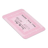 Etnisch Ontwerp Roze Weddenschap sparen de Magnet  Magneet (Rechterzijde)