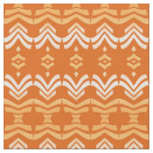 etnisch oranje patroon stof (Close Up)