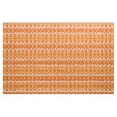 etnisch oranje patroon stof (Fat Quarter)