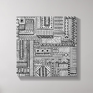 Etnisch Ornament 6 Canvas Afdruk