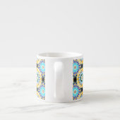 Etnisch ornament espresso kop (Achterkant)