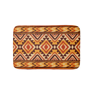 Etnisch Ornament Navajo: naadloos Badmat