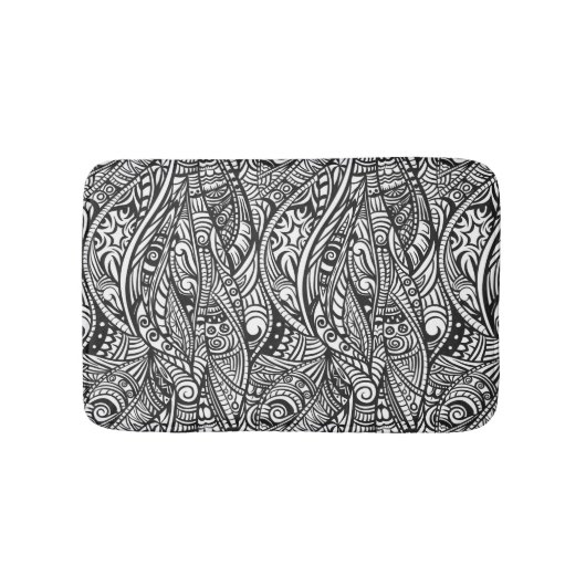 Etnisch patroon 3 badmat (Voorkant)