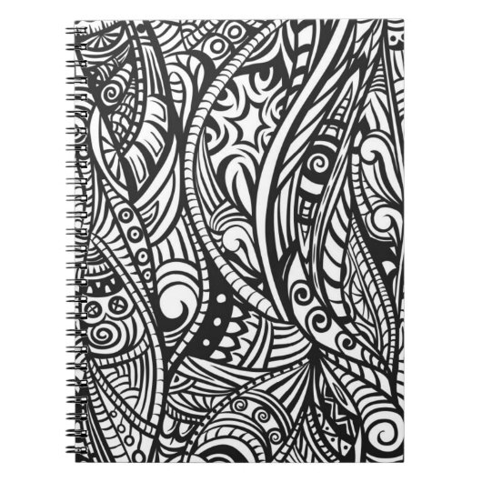 Etnisch patroon 3 notitieboek (Voorkant)