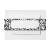 Etnisch patroon 3 uitnodigingen wikkel (Voorkant Voorbeeld)