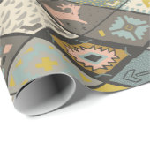  etnisch patroon cadeaupapier (Rol Hoek)