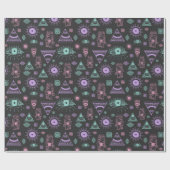  etnisch patroon cadeaupapier (Vlak)