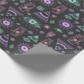  etnisch patroon cadeaupapier (Hoek)