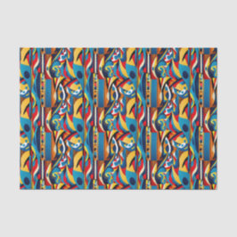 Etnisch patroon, Etnisch ontwerp, Etnisch Tissuepapier