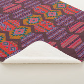 Etnisch patroon met Indiase elementen Sherpa Deken (3/4)