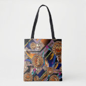 Etnisch patroon tote bag (Voorkant)