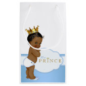 Etnisch Prince-Baby shower Klein Cadeauzakje (Achterkant)