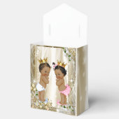 Etnisch Prince Princess Baby shower Bedankdoosjes (Geopend)