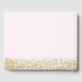 Etnisch Prinses Baby shower gastenboek (Achterkant)