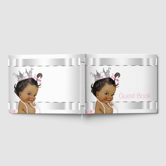 Etnisch Prinses Baby shower gastenboek (Volledig)