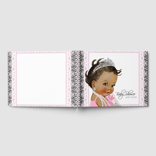 Etnisch Prinses Baby shower gastenboek (Volledig)