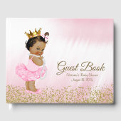 Etnisch Prinses Baby shower gastenboek (Voorkant)