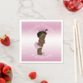 Etnisch Roze Kleine Prinses Baby shower Servetten (Insitu)