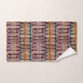 Etnisch Stam Patroon Bad Handdoek (Handdoek)