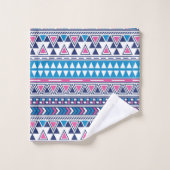 Etnisch Stam Patroon Bad Handdoek Set (Wasdoekje)