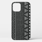 Etnisch stamverband: zwart wit patroon. Case-Mate iPhone case (Achterkant)