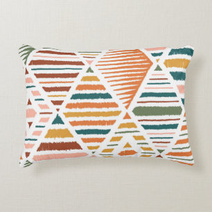 Etnisch Tribal Argyle Naadloos Patroon Accent Kussen