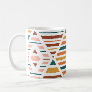 Etnisch Tribal Argyle Naadloos Patroon Koffiemok