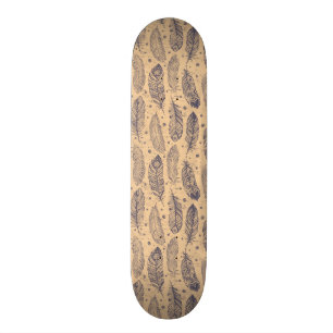 Etnisch veer contourpatroon skateboard