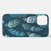 Etnisch veer naadloos patroon Case-Mate iPhone case (Achterkant (horizontaal))