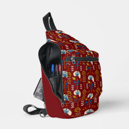 Etnisch Volksmotief Sling Bag