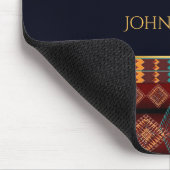 Etnisch zuidwestelijk meetkundig patroon muismat (Hoek)