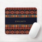 Etnisch zuidwestelijk meetkundig patroon muismat (Met muis)