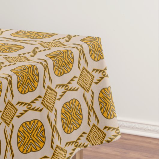 Etnisch zuidwestrisch inheems Amerikaans stammenpa Tafelkleed (Voorbeeld)