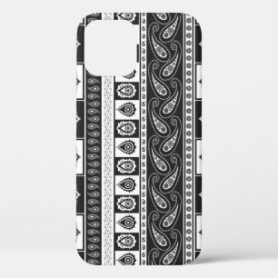 Etnisch zwart wit: tijdloos patroon Case-Mate iPhone case