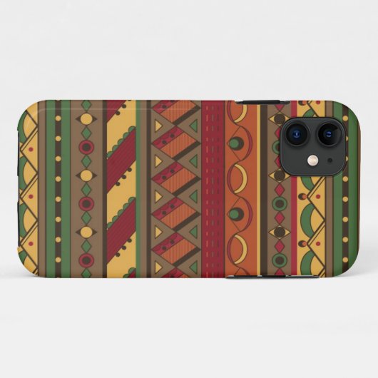 Etnische achtergrond Case-Mate iPhone case (Achterkant (horizontaal))