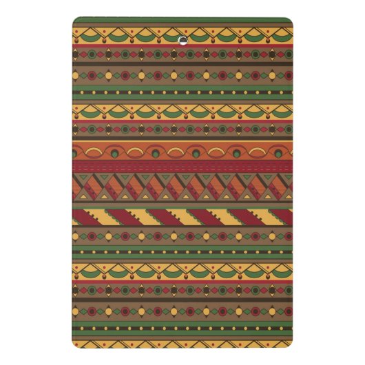 Etnische achtergrond mini klembord (Achterkant)