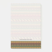 Etnische achtergrond post-it® notes (Voorkant)