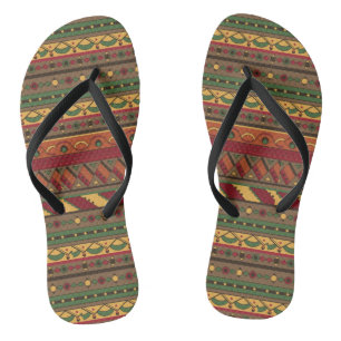 Etnische achtergrond teenslippers