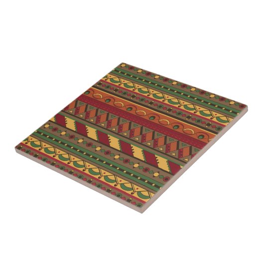 Etnische achtergrond tegeltje (Zijkant)