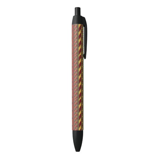 Etnische achtergrond zwarte inkt pen (Achterkant (Verticaal))
