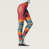 Etnische adelaars Tribal  Patroon Leggings (Rechts)