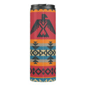 Etnische adelaars Tribal  Patroon Thermosbeker (Achterkant)